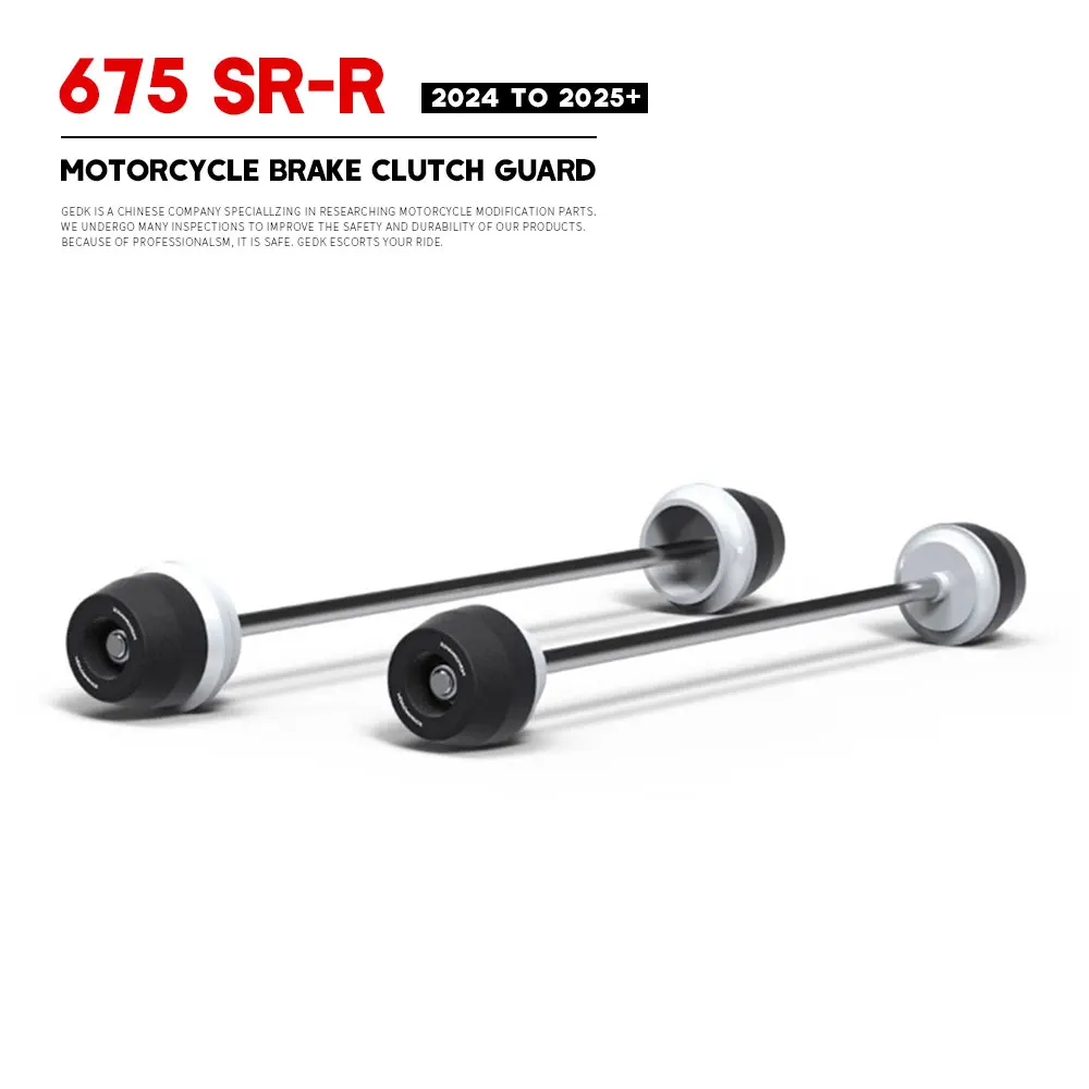 675SR-R 2024-2025 + Motorcycle Front Rear Axle Fork Crash Slider For CFMOTO 675 SR R Anti-collision Slider Accessories
675SR-R 2024-2025 + Motorcycle Front Rear Axle Fork Crash Slider For CFMOTO 675 SR R Anti-collision Slider Accessories