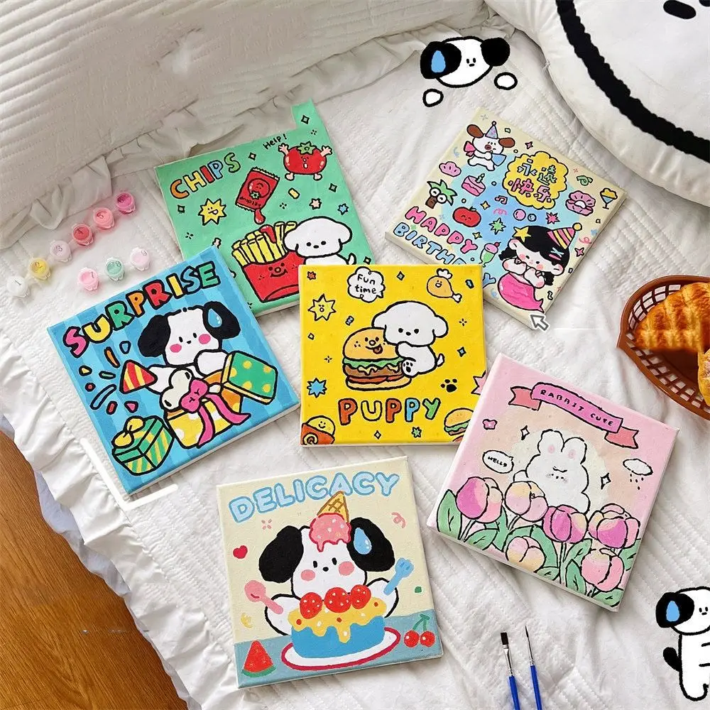 DIY Filled Children's Digital Oil Painting Solid Wood Cartoon Animal Hand Filled Painting Drawing Handmade Decorative Painting
DIY Filled Children's Digital Oil Painting Solid Wood Cartoon Animal Hand Filled Painting Drawing Handmade Decorative Painting
