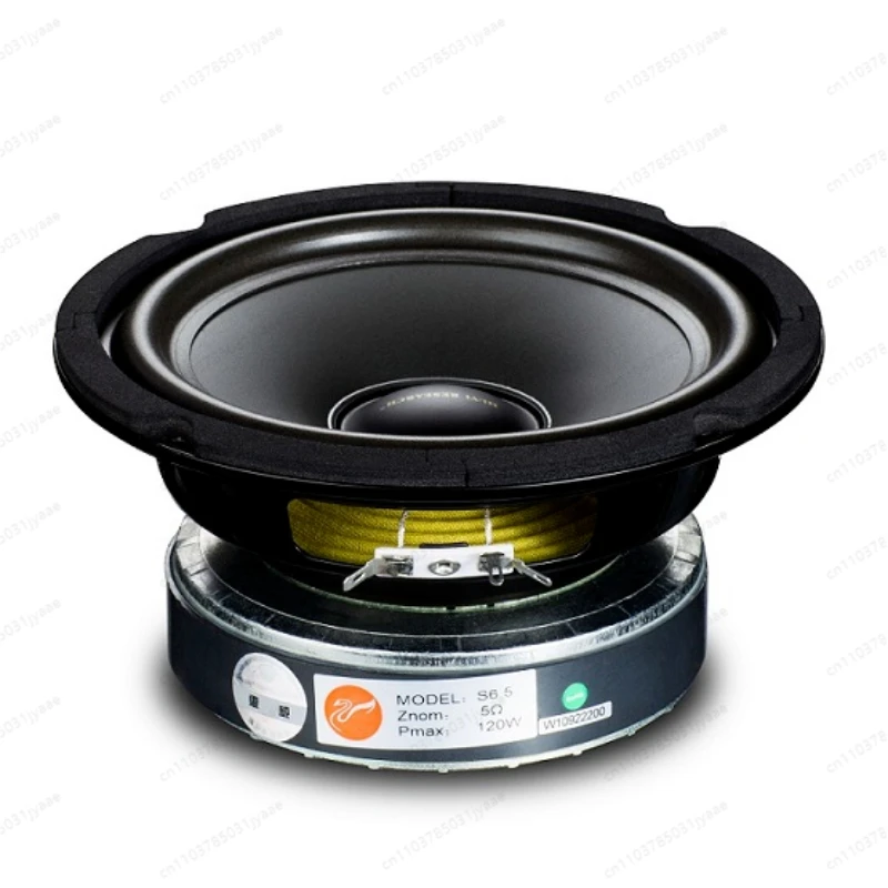 B-347 Hivi S6.5 6.5 Inch Mid Bass Speaker Ferrite Dual Magnetic Voice Internal Magnetic Circuit Coil 25mm 120W 5Ω 1 PCS
B-347 Hivi S6.5 6.5 Inch Mid Bass Speaker Ferrite Dual Magnetic Voice Internal Magnetic Circuit Coil 25mm 120W 5Ω 1 PCS