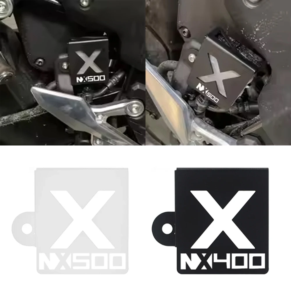 For Honda NX400 NX500 2023 2024 2025 Motorcycle Accessories Rear Brake Pump Fluid Tank Oil Cup Reservoir Guard Cover Protector
For Honda NX400 NX500 2023 2024 2025 Motorcycle Accessories Rear Brake Pump Fluid Tank Oil Cup Reservoir Guard Cover Protector