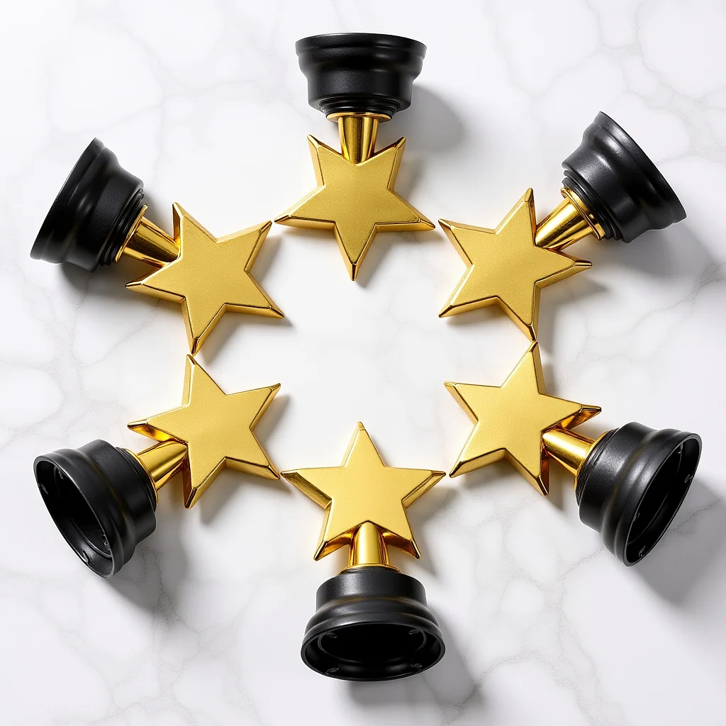 6Pcs Star Award Trophies for Young Students Mini Graduation Party Competition Decorative Cup Kids Celebration Favor Present Idea
6Pcs Star Award Trophies for Young Students Mini Graduation Party Competition Decorative Cup Kids Celebration Favor Present Idea