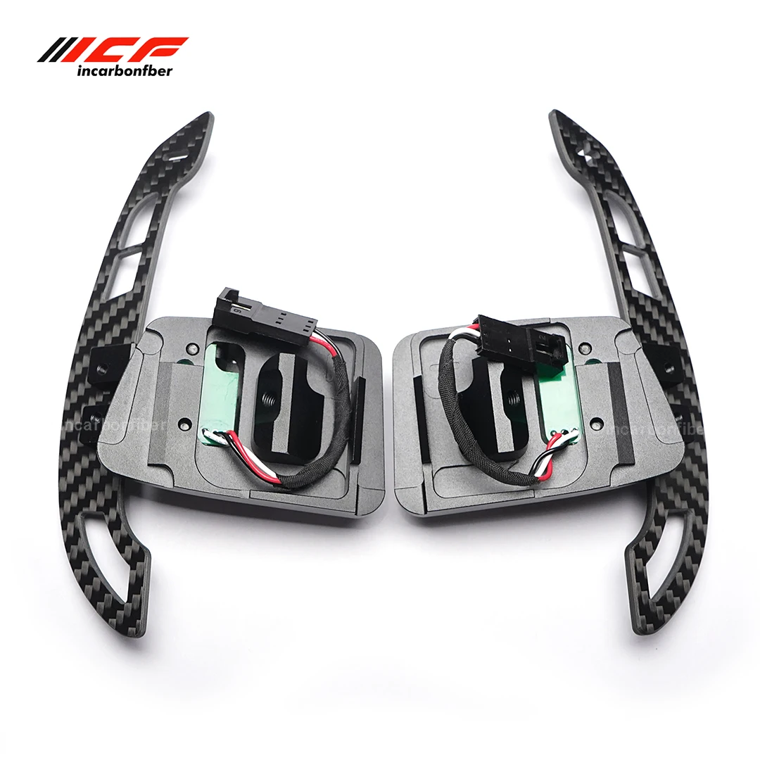 ICF Carbon Fiber Magnetic Paddle Shifter For Jaguar XFL XEL XF Sportbrake F-PACE E-PACE F-TYPE Land Rover Range Rover Sport
ICF Carbon Fiber Magnetic Paddle Shifter For Jaguar XFL XEL XF Sportbrake F-PACE E-PACE F-TYPE Land Rover Range Rover Sport