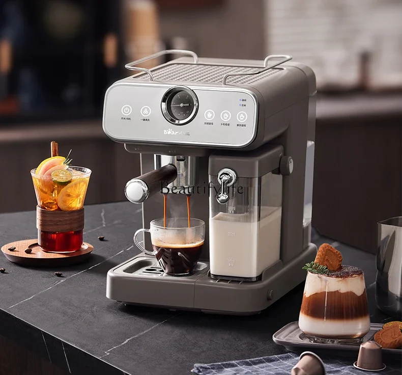 Coffee machine Small household all-in-one machine Full semi-automatic Italian grinding coffee maker
Coffee machine Small household all-in-one machine Full semi-automatic Italian grinding coffee maker
