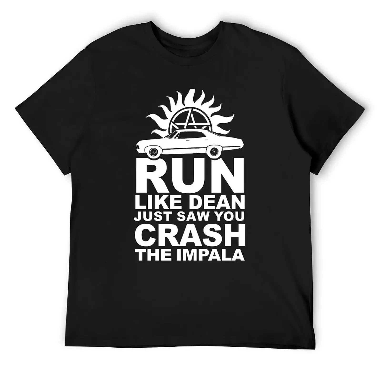 Run like Dean just saw you crash the Impala T-Shirt oversized t shirt boys animal print new edition luxury clothes men
Run like Dean just saw you crash the Impala T-Shirt oversized t shirt boys animal print new edition luxury clothes men