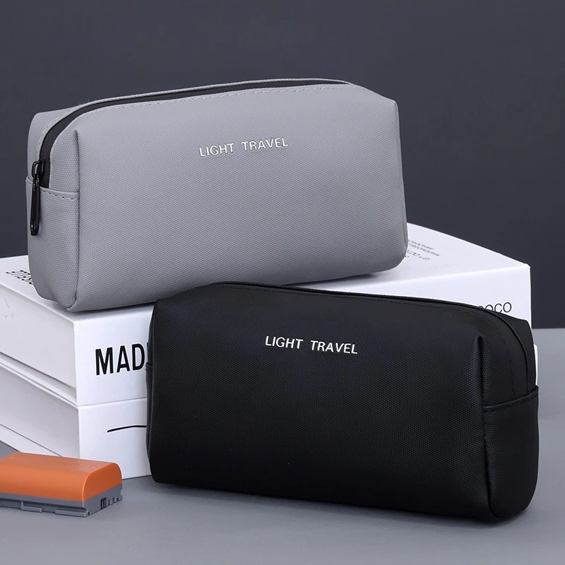 Waterproof Portable Travel Organizer Bag for Charger, Cables, Earphones - Large Capacity PU Leather Digital Accessories Pouch
Waterproof Portable Travel Organizer Bag for Charger, Cables, Earphones - Large Capacity PU Leather Digital Accessories Pouch