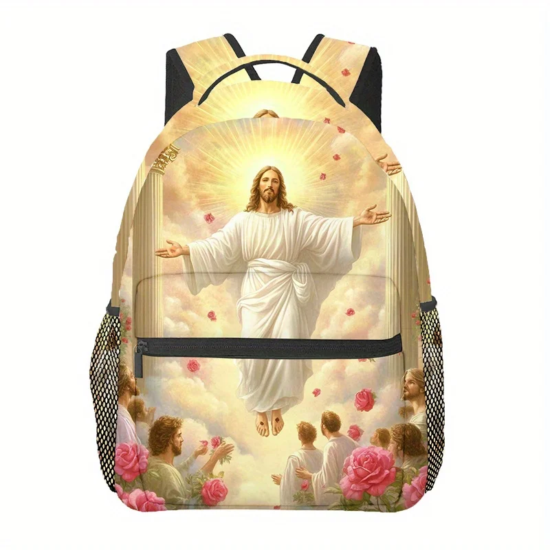 Jesus God 4 Print Backpack Polyester Jesus God 4 Print Backpack | Men's Outdoor Sports Shoulder Bag for Hiking, Camping
Jesus God 4 Print Backpack Polyester Jesus God 4 Print Backpack | Men's Outdoor Sports Shoulder Bag for Hiking, Camping