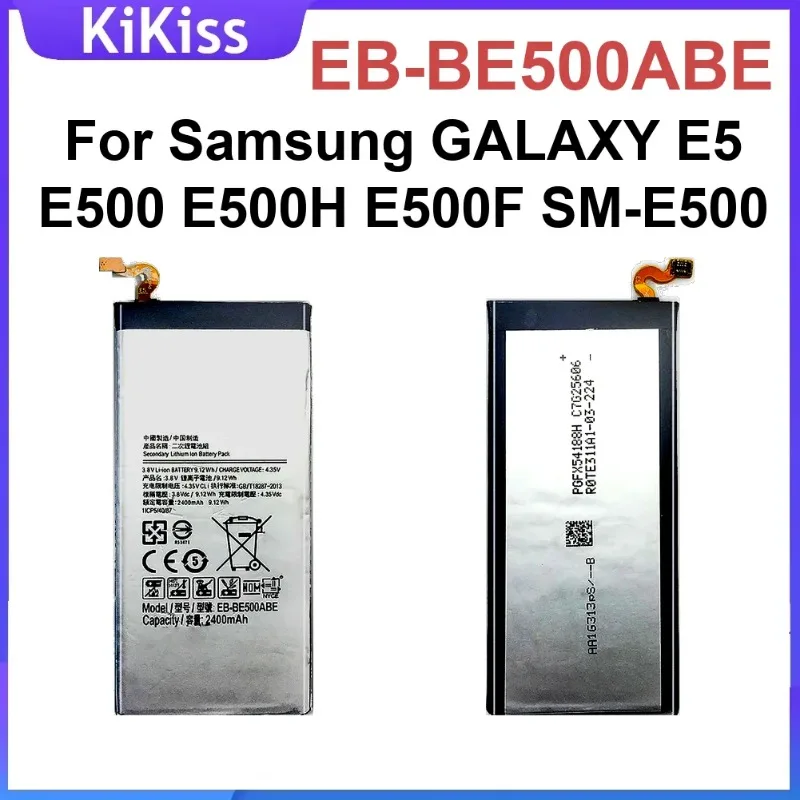 Литий-ионный аккумулятор EB-BE500ABE для Samsung Galaxy E5 E500 E500H E500F SM-E500
Литий-ионный аккумулятор EB-BE500ABE для Samsung Galaxy E5 E500 E500H E500F SM-E500