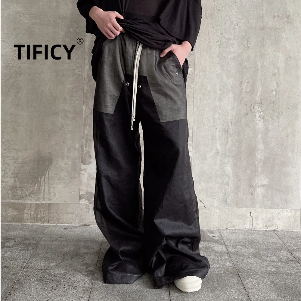 TIFICY Dark Black RO Pant Men's New Casual Loose Made Linen Material Runway Style Versatile Street Trendy Casual Pants
TIFICY Dark Black RO Pant Men's New Casual Loose Made Linen Material Runway Style Versatile Street Trendy Casual Pants