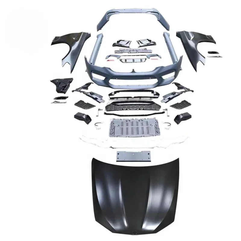 High quality M5 Style body kit G30 5 Series 2017-2020 car bumpers with aluminum hood
High quality M5 Style body kit G30 5 Series 2017-2020 car bumpers with aluminum hood
