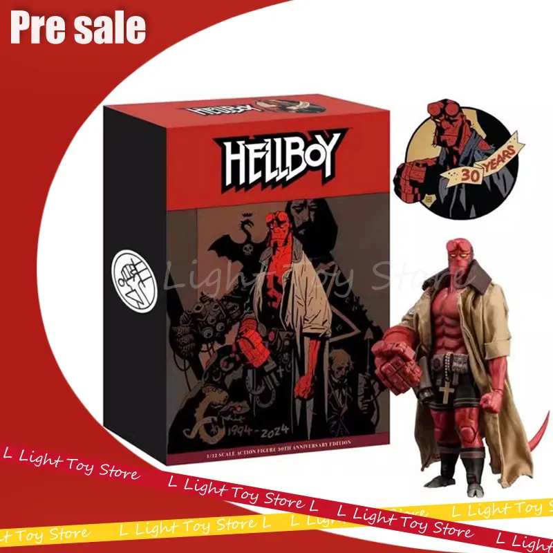 In Stock 1000 Toys 1/12 Scale Hellboy 30th Anniversary Edition Full Set 6in Collectible Action Figure Male Soldier Hellboy Toys
In Stock 1000 Toys 1/12 Scale Hellboy 30th Anniversary Edition Full Set 6in Collectible Action Figure Male Soldier Hellboy Toys