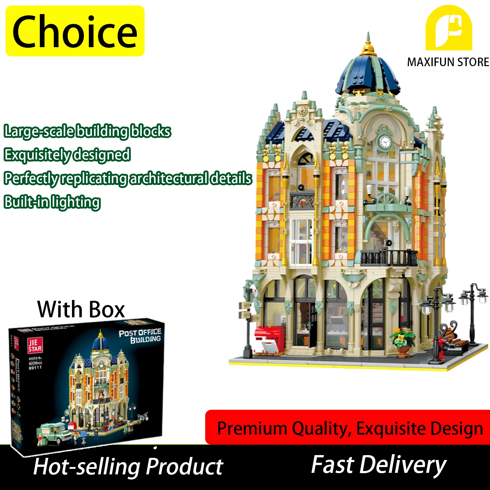 Street View Moc Building Block Office Corner Assembly Model Set Idea Creativity Desktop Decoration Gift For Children Adult Toy
Street View Moc Building Block Office Corner Assembly Model Set Idea Creativity Desktop Decoration Gift For Children Adult Toy