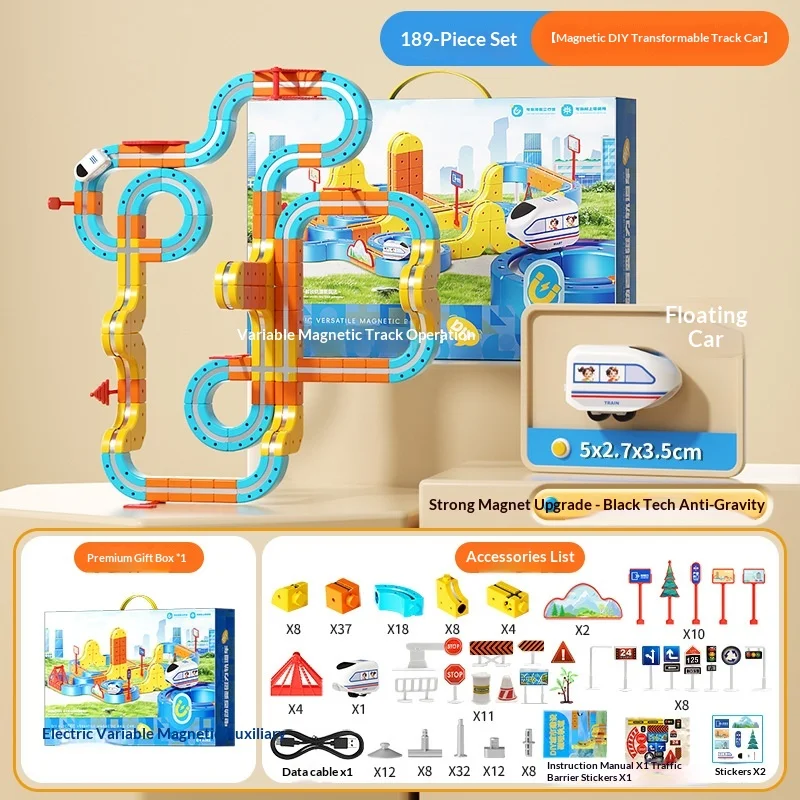 Kids Educational Electric Magnetic High - Speed Train Magic Track Cube, Diy Magnetic Assembly Toy For Boys & Girls, Building Toy
Kids Educational Electric Magnetic High - Speed Train Magic Track Cube, Diy Magnetic Assembly Toy For Boys & Girls, Building Toy