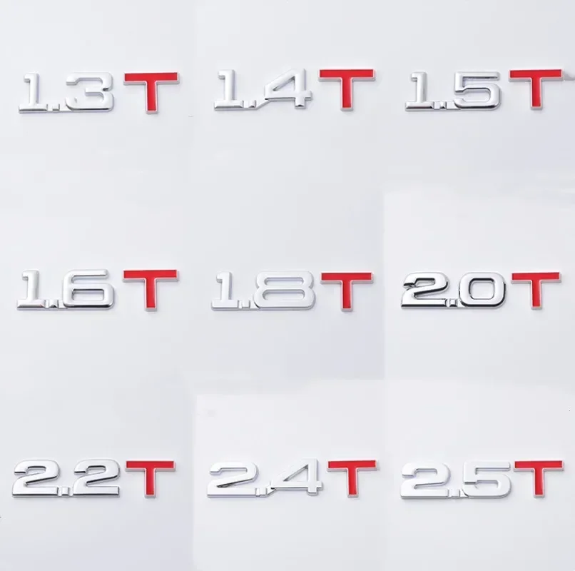 3D Metal 1.5T 1.6T 1.8T 2.0T 2.2T 2.4T 2.5T 2.8T 3.0T Car Sticker Emblem Badge Decal For Mazda KIA Renault TOYOTA BMW Ford Focus
3D Metal 1.5T 1.6T 1.8T 2.0T 2.2T 2.4T 2.5T 2.8T 3.0T Car Sticker Emblem Badge Decal For Mazda KIA Renault TOYOTA BMW Ford Focus