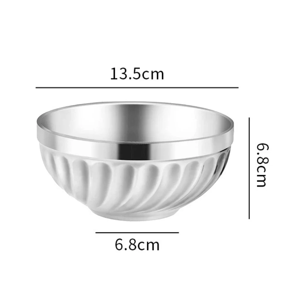 2pcs Stainless Steel Salad Rice Bowl 12-20cm Korean Stainless Steel Bowl Kitchen Tableware Heat Resistant Soup Ramen Bowl
2pcs Stainless Steel Salad Rice Bowl 12-20cm Korean Stainless Steel Bowl Kitchen Tableware Heat Resistant Soup Ramen Bowl
