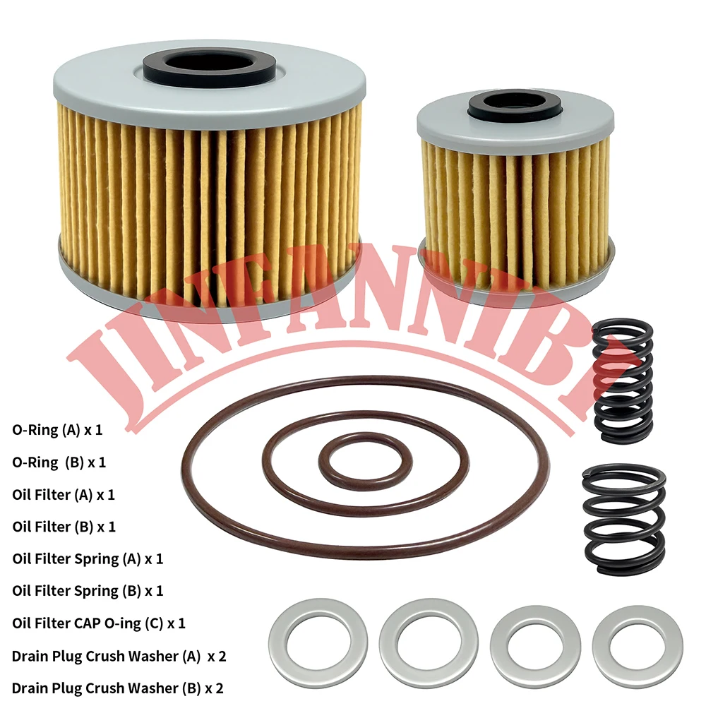 Комплект для замены масляного фильтра и уплотнительное кольцо для Honda Talon 1000R 2019-2025 # 15412-HP7-A01
Комплект для замены масляного фильтра и уплотнительное кольцо для Honda Talon 1000R 2019-2025 # 15412-HP7-A01