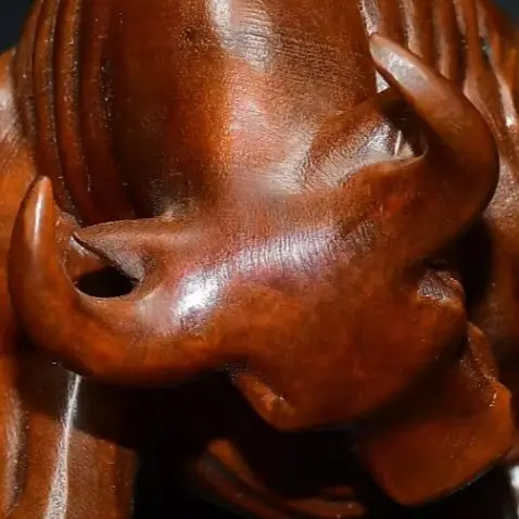 4"Old Boxwood Struggling Bull bull market Bull statue bullish Amass wealth Ornaments
4"Old Boxwood Struggling Bull bull market Bull statue bullish Amass wealth Ornaments