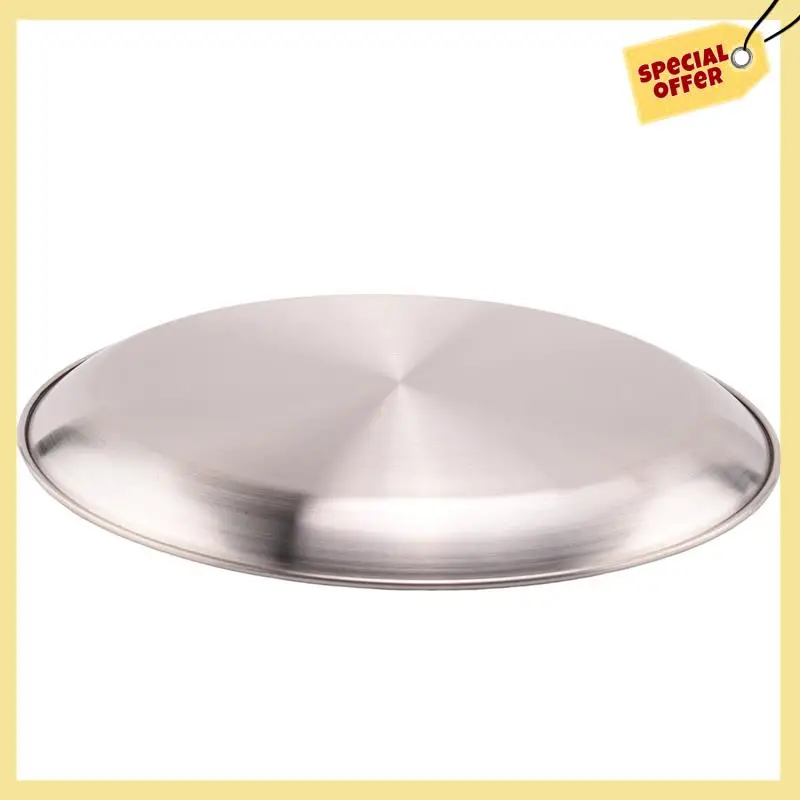 -BABQ 8 Pack 12 Inch Pizza Tray,Stainless Steel Pizza Oven Baking Tray,Round Pizza Baking Sheet,For Baking Roasting Serving
-BABQ 8 Pack 12 Inch Pizza Tray,Stainless Steel Pizza Oven Baking Tray,Round Pizza Baking Sheet,For Baking Roasting Serving