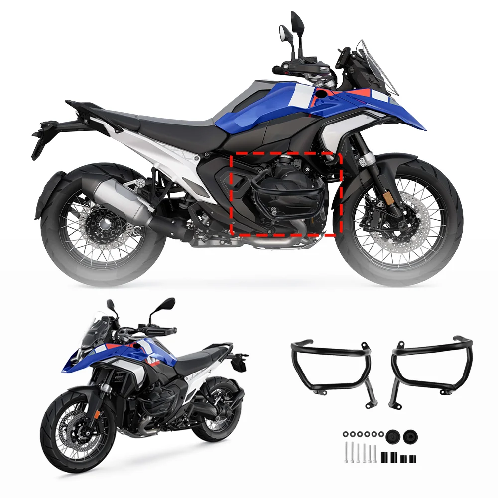 Motorcycle Highway Fall Scratch Protector Bumper For BMW R1300 1300GS 2023 2024 2025 Upper & Lower Engine Crash Bars Parts
Motorcycle Highway Fall Scratch Protector Bumper For BMW R1300 1300GS 2023 2024 2025 Upper & Lower Engine Crash Bars Parts