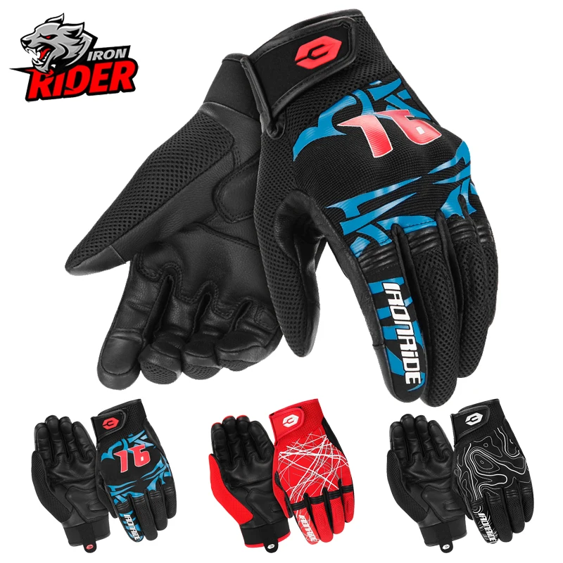 Motorcycle Gloves Off-road Motorcycle Racing Anti Slip Touch Screen Full Finger Gloves Summer Breathable And Anti Fall Gloves
Motorcycle Gloves Off-road Motorcycle Racing Anti Slip Touch Screen Full Finger Gloves Summer Breathable And Anti Fall Gloves