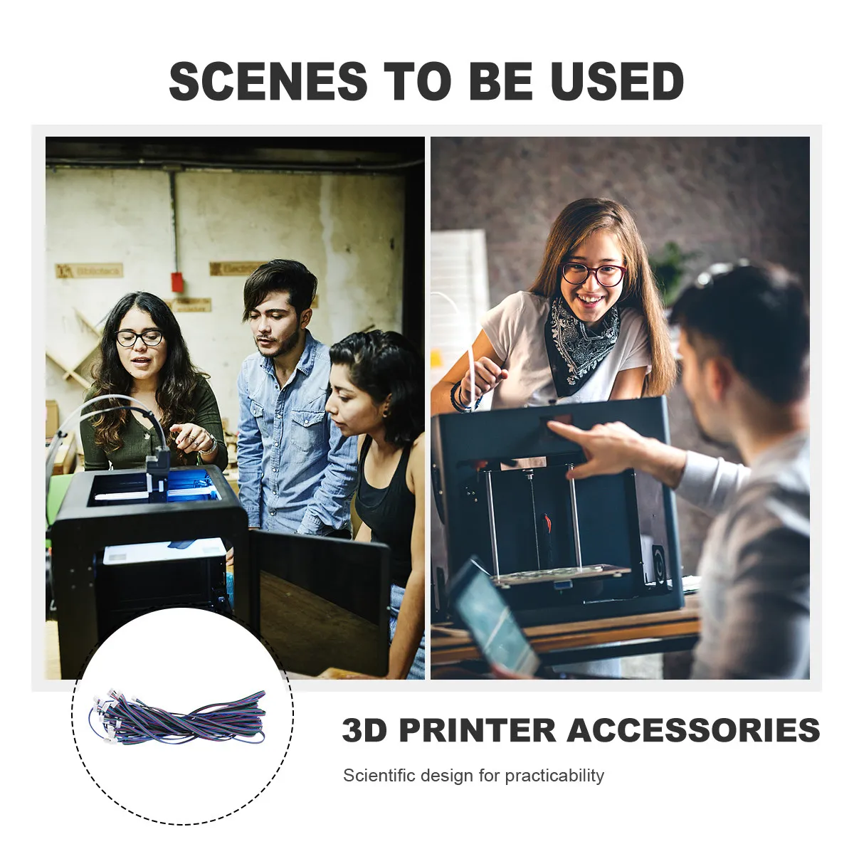 10Pcs 1M .54 to 6Pin Line for Stepper Motors White Cable Connector 3D Printer Accessories Reliable Performance
10Pcs 1M .54 to 6Pin Line for Stepper Motors White Cable Connector 3D Printer Accessories Reliable Performance