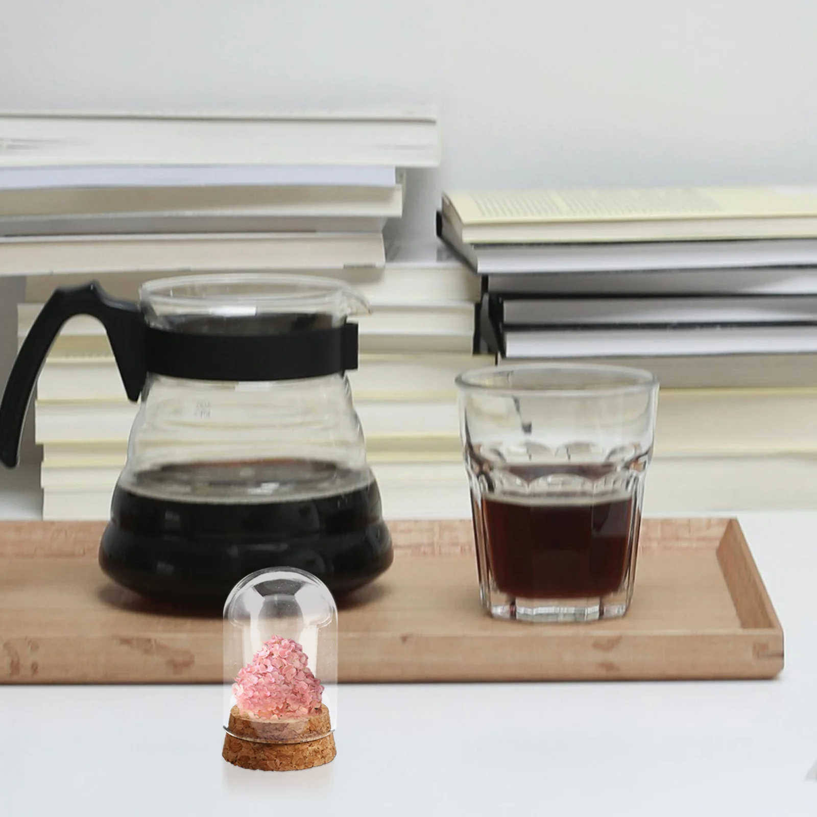 4Pcs Glass Dome for Display Preserved Flower Decor with Wooden Base Transparent Craft Holder for Home Office Storage Desktop
4Pcs Glass Dome for Display Preserved Flower Decor with Wooden Base Transparent Craft Holder for Home Office Storage Desktop