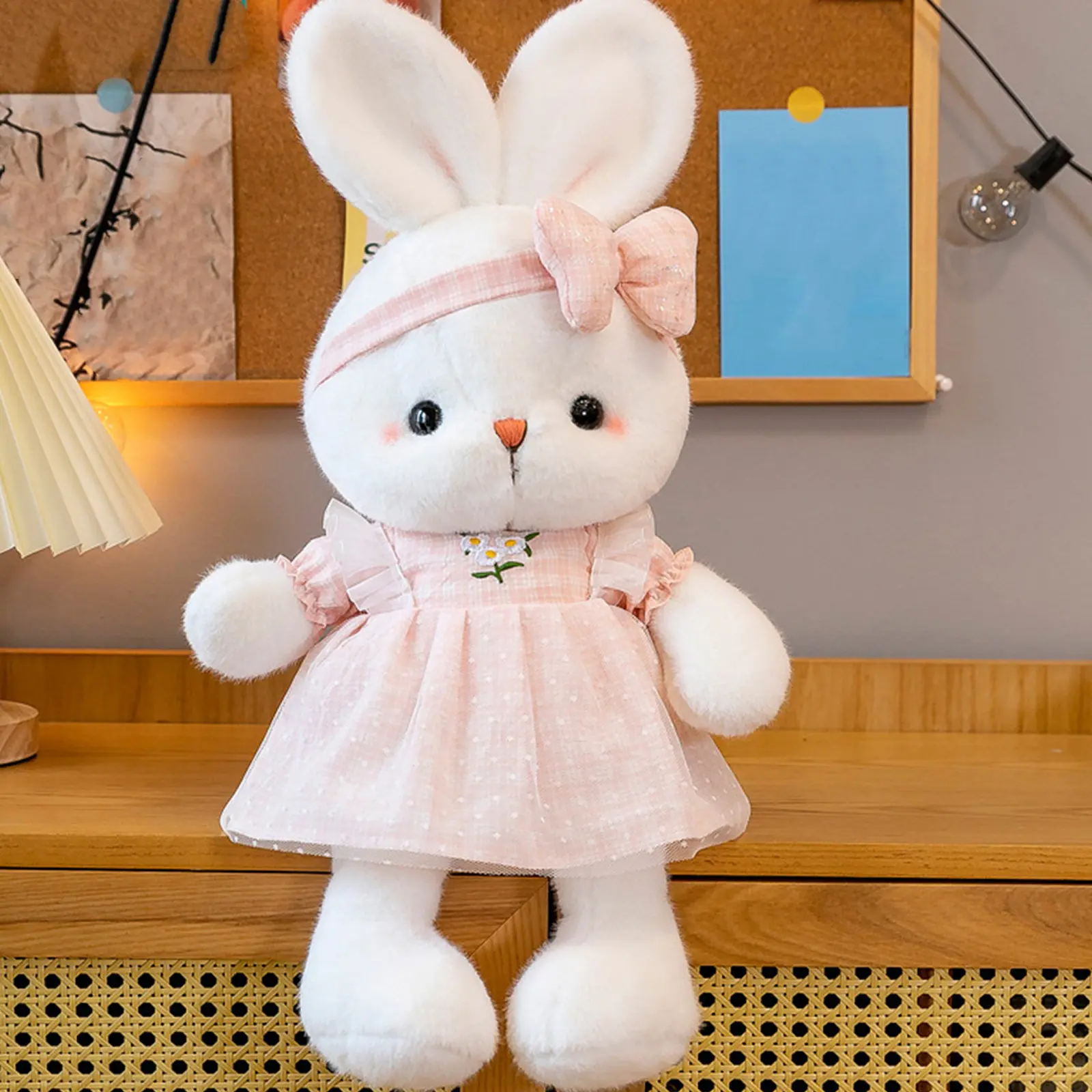 Stuffed Animals Valentine's Day Bunny Toy Rabbit Novelty Toys for Girls Pink Small Realistic
Stuffed Animals Valentine's Day Bunny Toy Rabbit Novelty Toys for Girls Pink Small Realistic