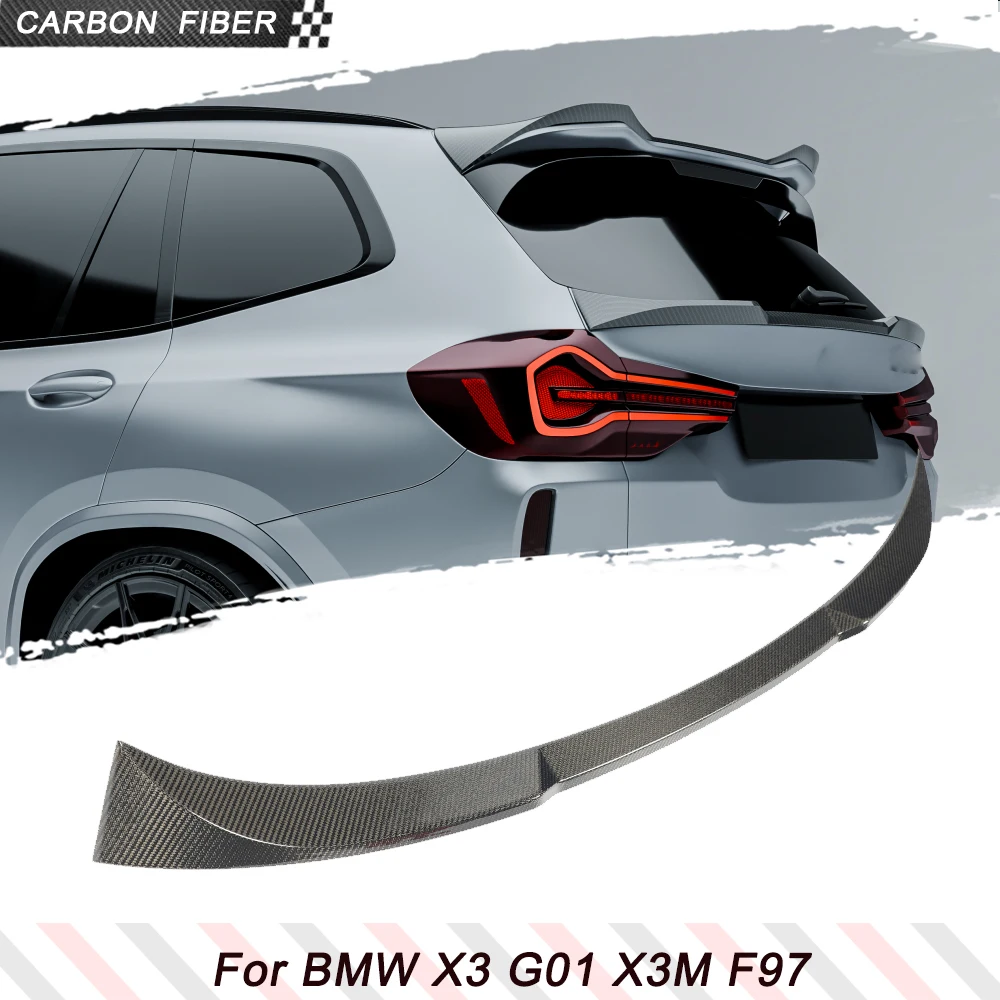 Carbon Fiber Car Rear Trunk Middle Spoiler Wing For BMW X3 G01 X3M F97 2017-2024 Car Rear Boot Wing Lip Racing Spoiler Body Kits
Carbon Fiber Car Rear Trunk Middle Spoiler Wing For BMW X3 G01 X3M F97 2017-2024 Car Rear Boot Wing Lip Racing Spoiler Body Kits
