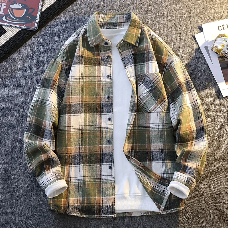 Casual Long Sleeve Shirt Men's Streetwear Fashion Blouse Streetdress Hombre Male Clothing Summer Camisa Men's Shirts New Youth
Casual Long Sleeve Shirt Men's Streetwear Fashion Blouse Streetdress Hombre Male Clothing Summer Camisa Men's Shirts New Youth
