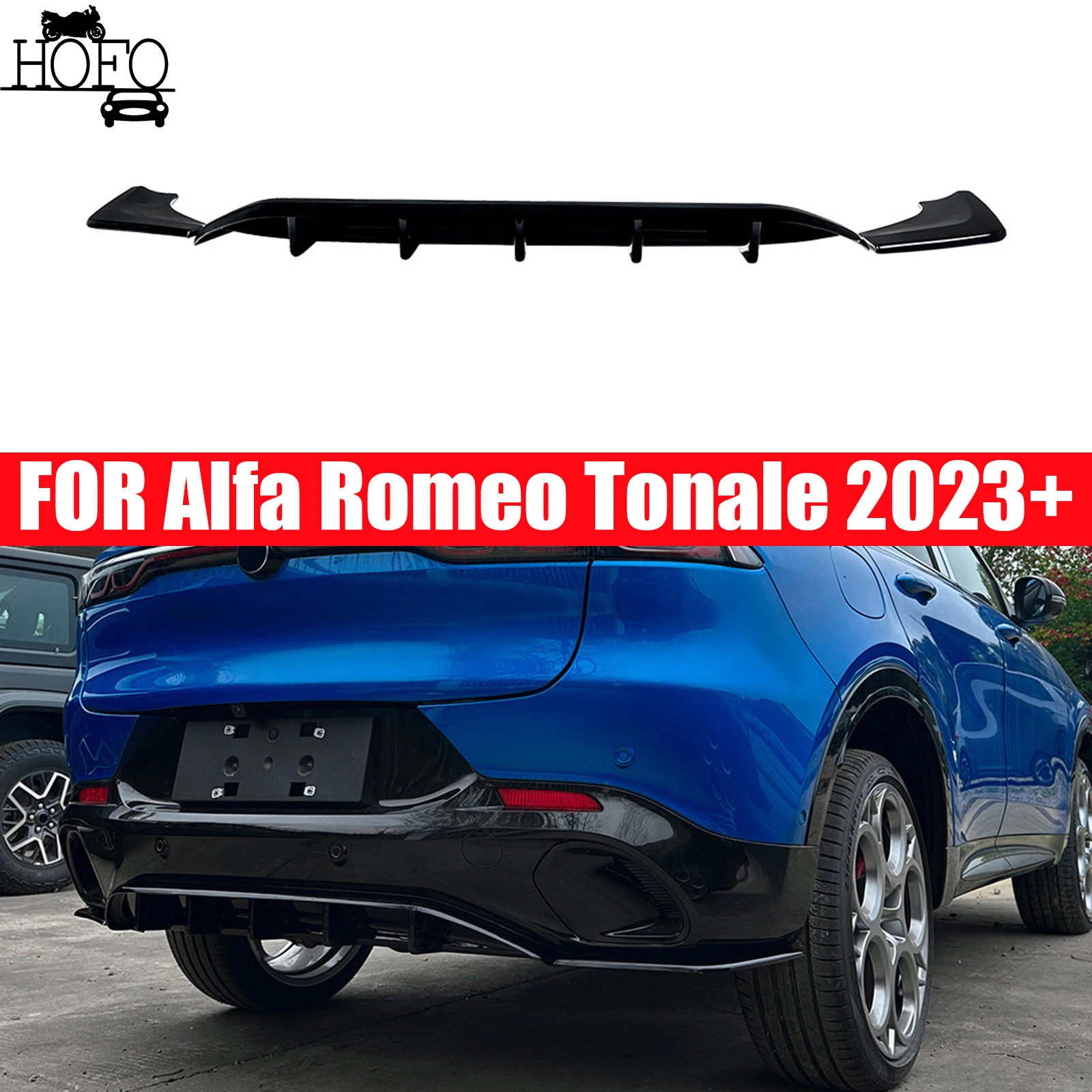 FOR Alfa Romeo Tonale 2023+ Rear Bumper Diffuser Lip Rear Side Splitters Spoiler Lip Protector Car Accessories
FOR Alfa Romeo Tonale 2023+ Rear Bumper Diffuser Lip Rear Side Splitters Spoiler Lip Protector Car Accessories