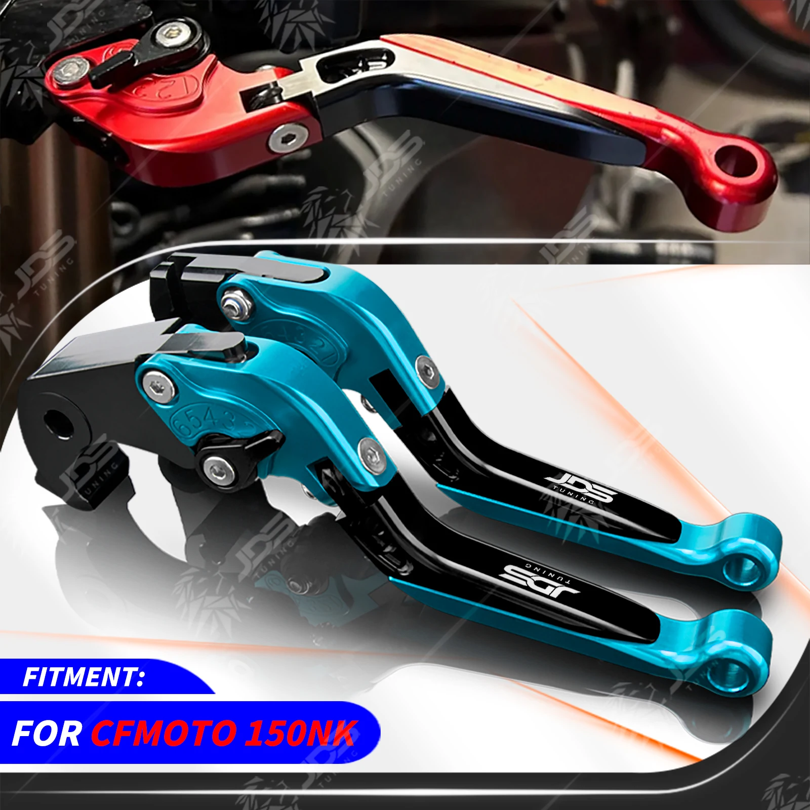 For CFMOTO 150NK/NK150 Brake Lever Set Foldable Adjustable Handle Levers Motorcycle Accessories Parts
For CFMOTO 150NK/NK150 Brake Lever Set Foldable Adjustable Handle Levers Motorcycle Accessories Parts