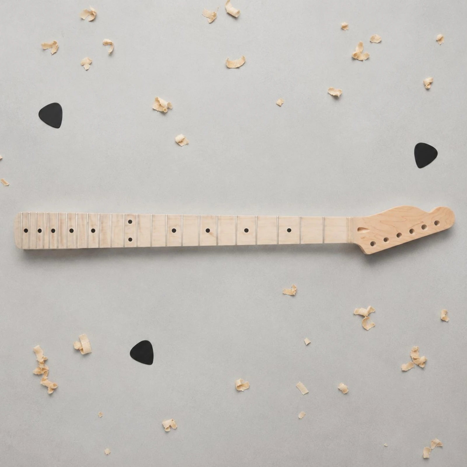 Left Handed Guitar Neck Black Dot Inlays Telecaster-Style Design Guitar Neck
Left Handed Guitar Neck Black Dot Inlays Telecaster-Style Design Guitar Neck
