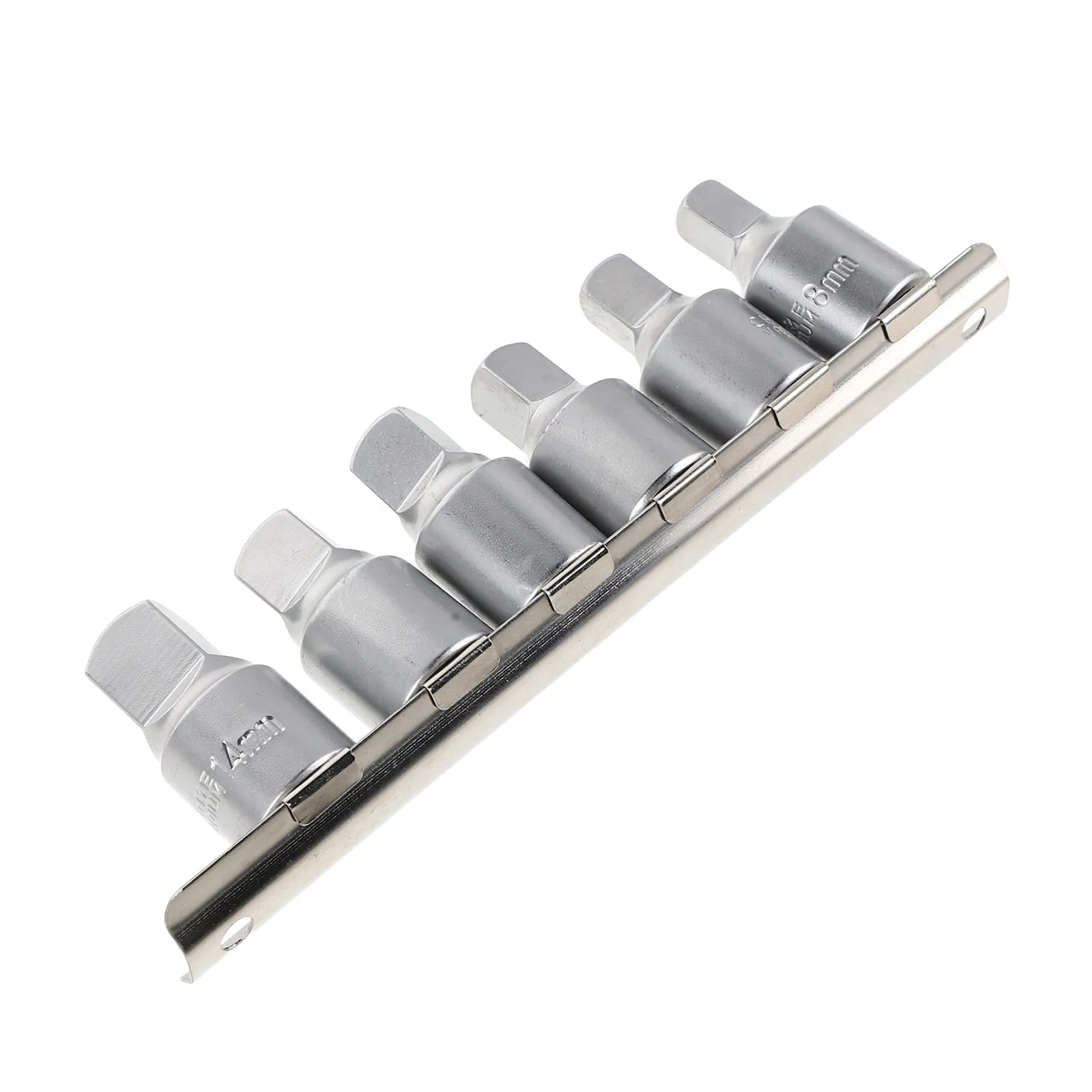 1Set Oil Drain Plug Socket Tool Set Multiple Sizes Portable Design Sump Plug Removal Organized Socket Storage Rack for Mechanics
1Set Oil Drain Plug Socket Tool Set Multiple Sizes Portable Design Sump Plug Removal Organized Socket Storage Rack for Mechanics
