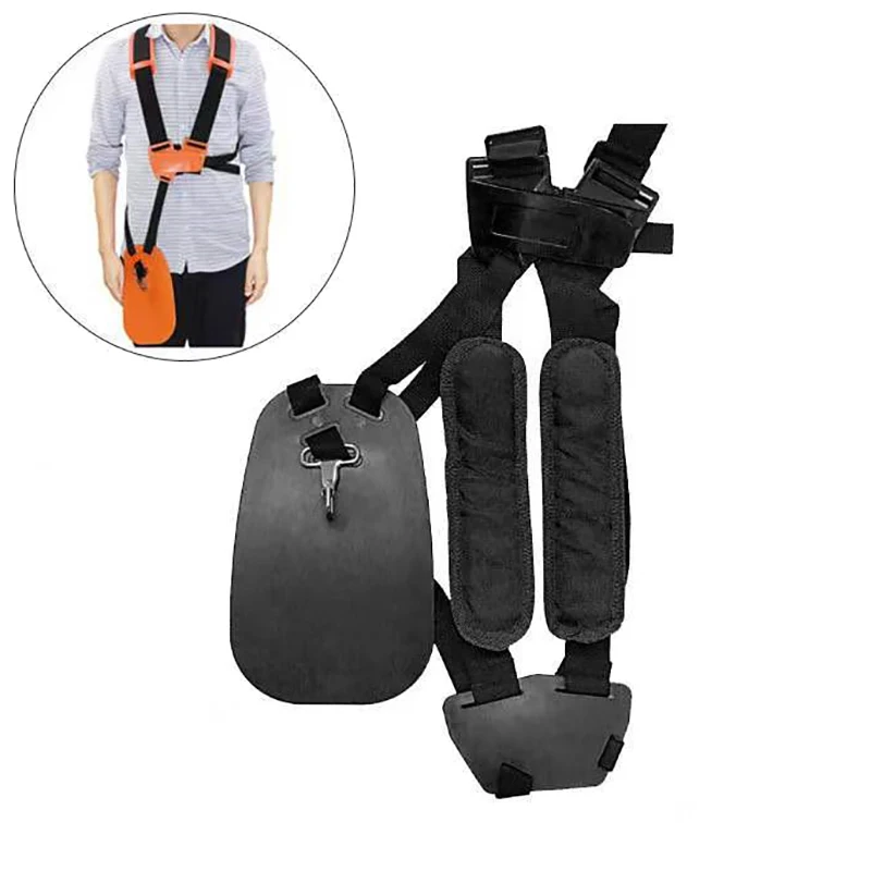 (.) Brush Cutter Strap Trimmer Shoulder Strap Lawn Mower Harness Strap Labor Saving W Shape Double Shoulder Nylon Harness Strap
(.) Brush Cutter Strap Trimmer Shoulder Strap Lawn Mower Harness Strap Labor Saving W Shape Double Shoulder Nylon Harness Strap