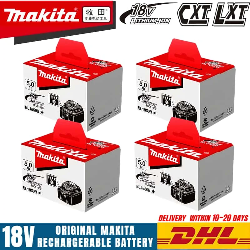 Оригинальный аккумулятор Makita 6 Ач для Makita 18 В BL1860B BL1840 BL1830B BL1850B BL1850 BL1860 BL1815 Сменная литиевая батарея
Оригинальный аккумулятор Makita 6 Ач для Makita 18 В BL1860B BL1840 BL1830B BL1850B BL1850 BL1860 BL1815 Сменная литиевая батарея