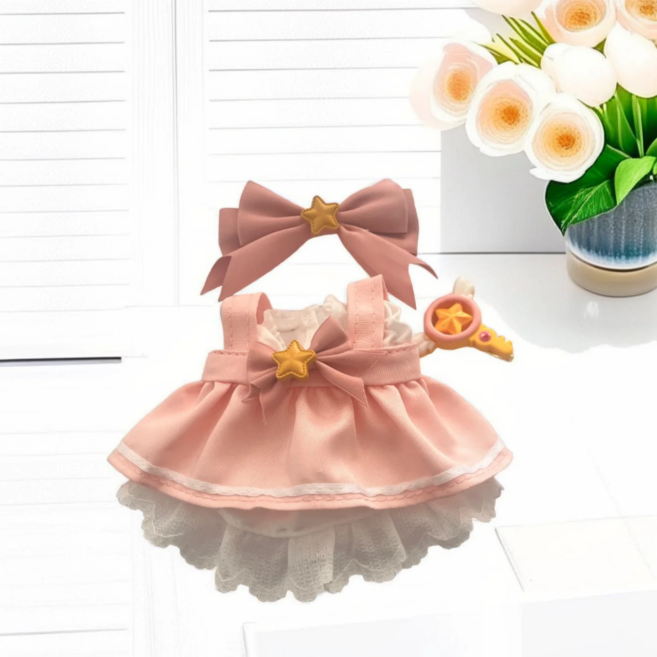 17 см мини-плюшевая кукла, одежда, аксессуары для корейки Kpop Exo Labubu II Idol, куклы для сидения, клетчатый комбинезон, одежда
17 см мини-плюшевая кукла, одежда, аксессуары для корейки Kpop Exo Labubu II Idol, куклы для сидения, клетчатый комбинезон, одежда