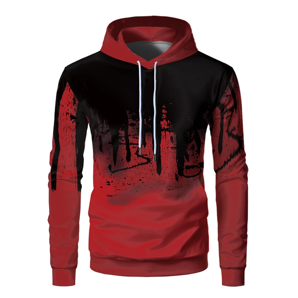Mens Casual Long Sleeve Hoodies Pullover Tops 3D Sports Athletic Hooded Sweatshirt Casual Loose Fitting Fashion Men's Hoodie
Mens Casual Long Sleeve Hoodies Pullover Tops 3D Sports Athletic Hooded Sweatshirt Casual Loose Fitting Fashion Men's Hoodie
