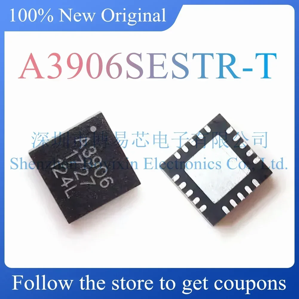 NEW A3906SESTR-T.Original Product.QFN-20 
NEW A3906SESTR-T.Original Product.QFN-20