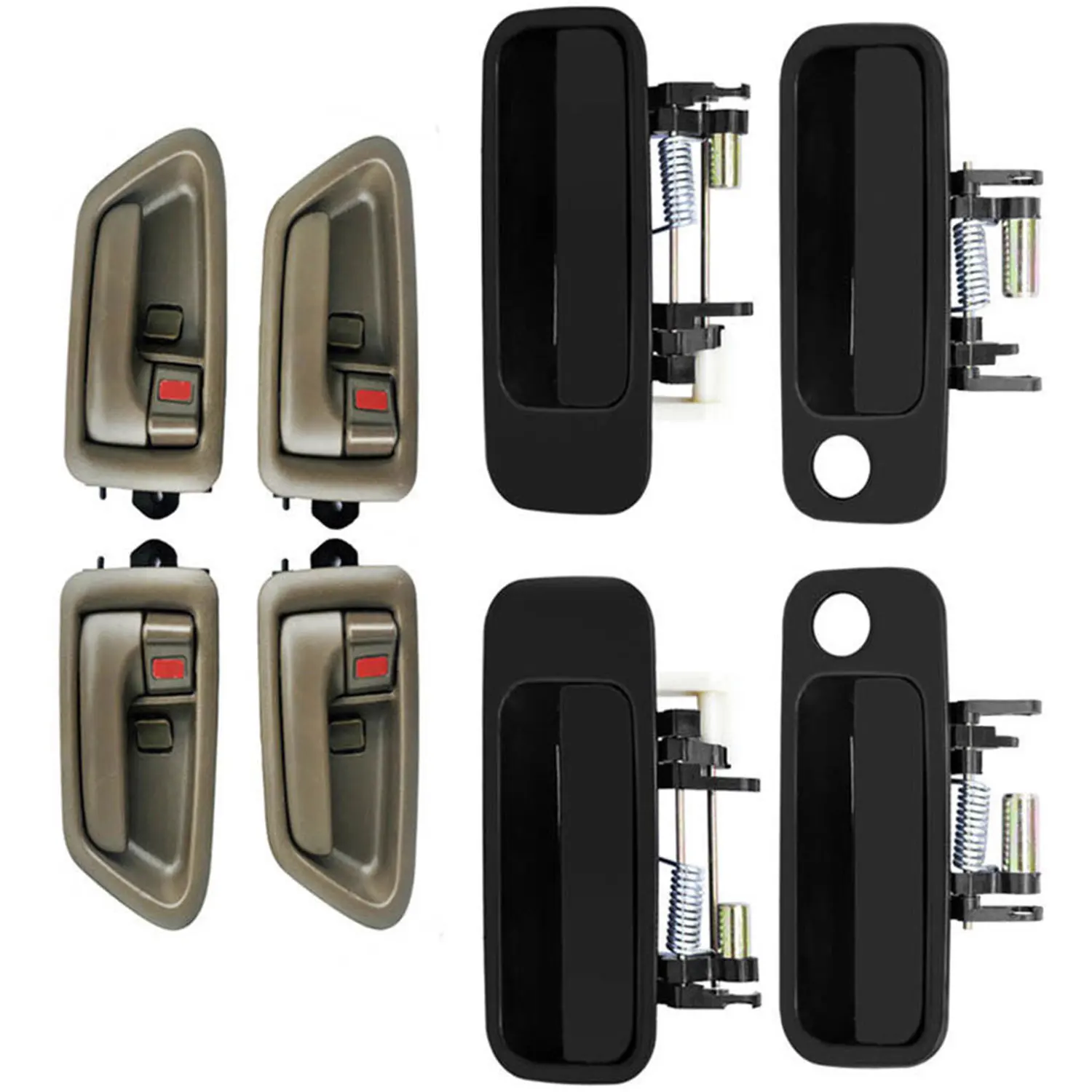 Car Door Handle Set of 8 Exterior Outside Inside Interior Handle Replacement For Toyota Camry 1997-2001 Sedan 69220-AA010
Car Door Handle Set of 8 Exterior Outside Inside Interior Handle Replacement For Toyota Camry 1997-2001 Sedan 69220-AA010