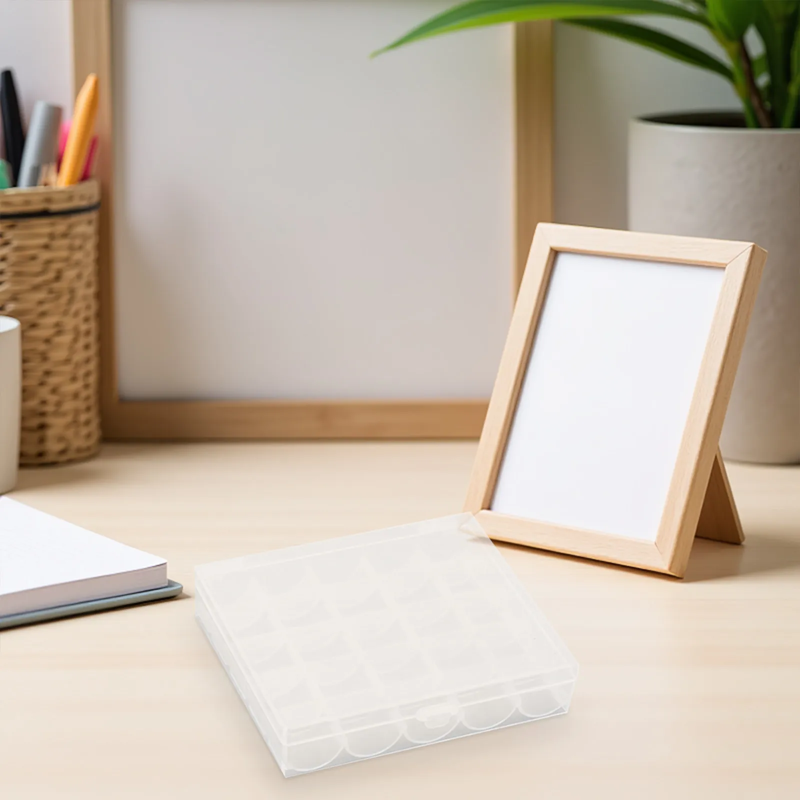 Набор из 3-х прозрачных органайзеров для катушек с 25 ячейками, коробка для хранения швейных катушек, органайзер для рукоделия, ящик для катушек
Набор из 3-х прозрачных органайзеров для катушек с 25 ячейками, коробка для хранения швейных катушек, органайзер для рукоделия, ящик для катушек