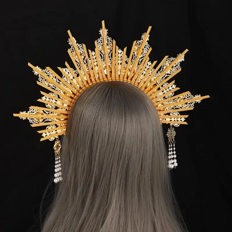 31BB Medusas Angelic Crown Portable for Halloween Costumes and Themed Celebrations
31BB Medusas Angelic Crown Portable for Halloween Costumes and Themed Celebrations