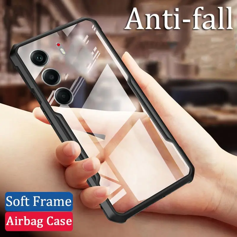 For Tecno Camon 40 Pro 4G/5G Pro 40 Case Shockproof Bakc Transparent Bumper Airbag Thin Cover For Tecno Camon 40 Pro 5G/4G Case
For Tecno Camon 40 Pro 4G/5G Pro 40 Case Shockproof Bakc Transparent Bumper Airbag Thin Cover For Tecno Camon 40 Pro 5G/4G Case