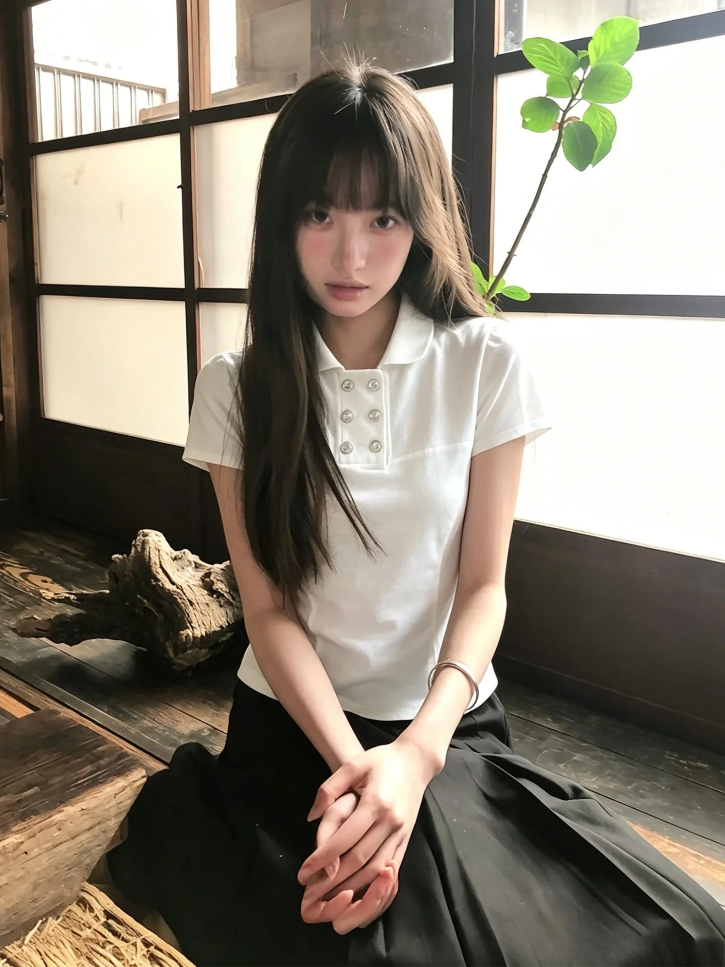 Casual Style Short Sleeve Slim Fit Shirt Women's Summer Fashion Doll Collar White Short Shirt Waist Cinching Slimming Top
Casual Style Short Sleeve Slim Fit Shirt Women's Summer Fashion Doll Collar White Short Shirt Waist Cinching Slimming Top