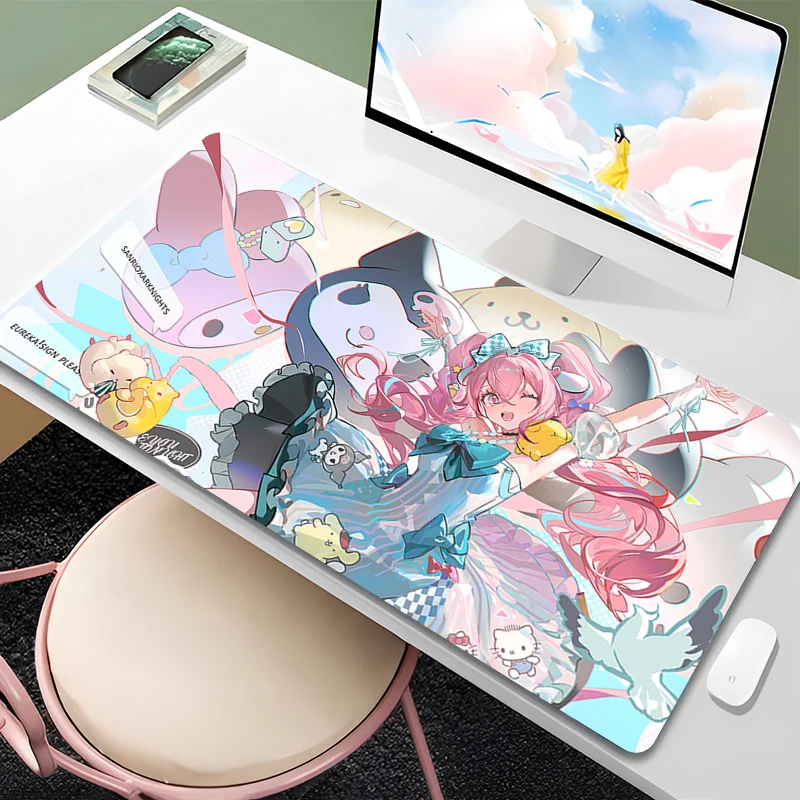 Anime Computer Mouse Pad 90x40cm Kuromi Game MousePads Gaming E-sports Players Mousepad Soft Desk MausePad Keyboard Mouse Carpet
Anime Computer Mouse Pad 90x40cm Kuromi Game MousePads Gaming E-sports Players Mousepad Soft Desk MausePad Keyboard Mouse Carpet
