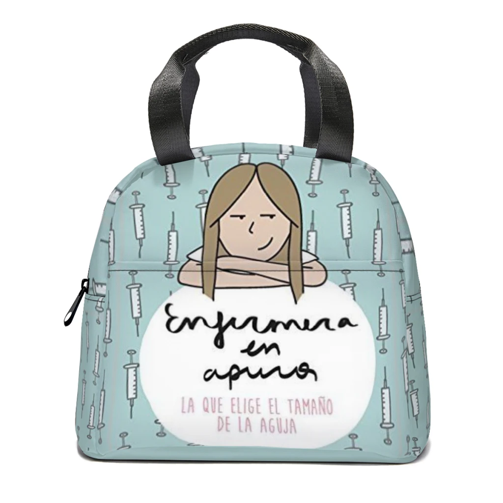 Enfermera En Apuros Lunch Box Women Multifunction Cooler Thermal Food Insulated Lunch Bag Kids Portable Picnic Tote Bags
Enfermera En Apuros Lunch Box Women Multifunction Cooler Thermal Food Insulated Lunch Bag Kids Portable Picnic Tote Bags