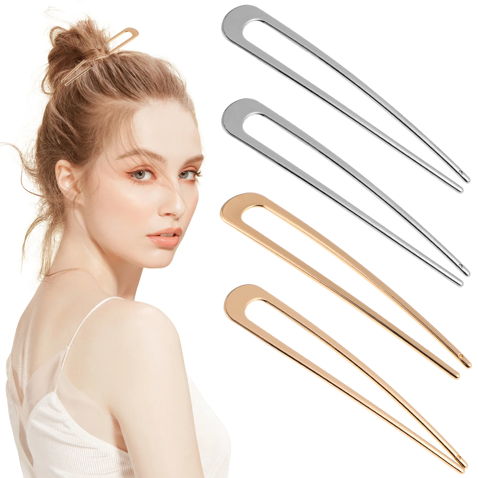4 Pcs Products Pearl Wedding Hair Accessories Ties Chopsticks Girl for Women Fork Alloy Clips
4 Pcs Products Pearl Wedding Hair Accessories Ties Chopsticks Girl for Women Fork Alloy Clips