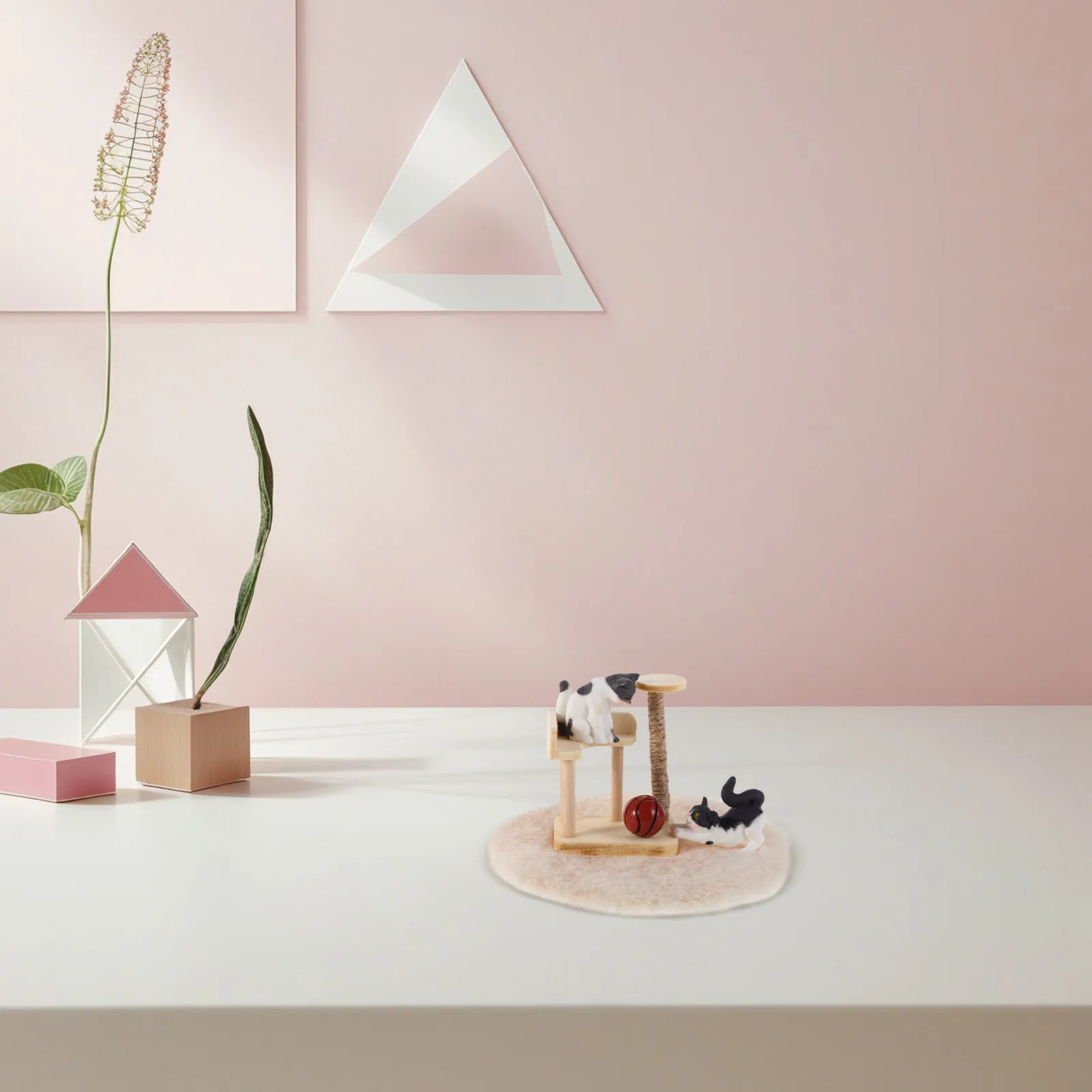 1Set Realistic Mini Cat Tree Tower for Dollhouse Miniatures Small Cat Climbing Structure Wood Grain Detail Decoration Dollhouse
1Set Realistic Mini Cat Tree Tower for Dollhouse Miniatures Small Cat Climbing Structure Wood Grain Detail Decoration Dollhouse