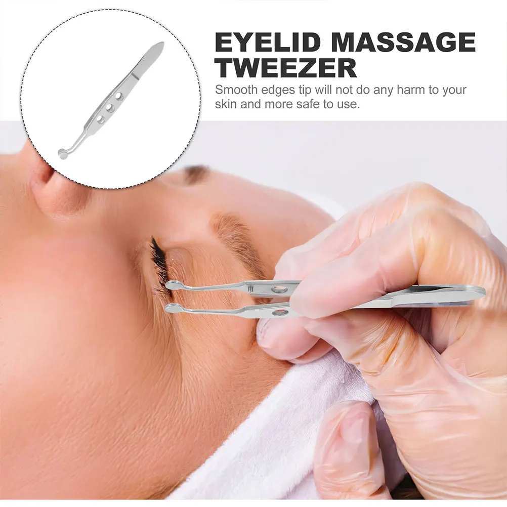 Meibomian Gland Massage Tweezers 35x35mm Eyelid Compressor Tool Stainless Steel Forceps Women Beauty eyelid tool
Meibomian Gland Massage Tweezers 35x35mm Eyelid Compressor Tool Stainless Steel Forceps Women Beauty eyelid tool