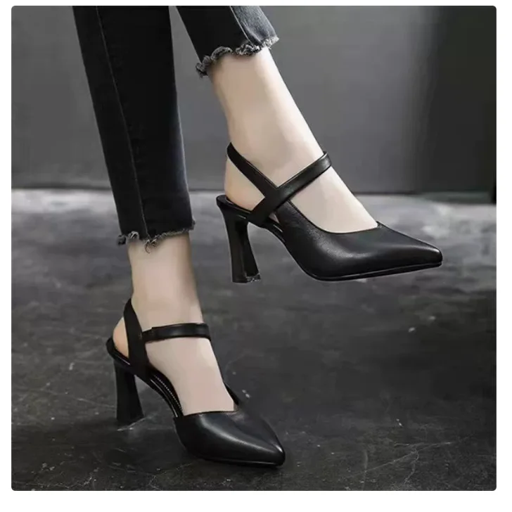 New Large Size Thin High Heel Sandals for Women's Solid Color Open Toe Back Strap Stiletto Party Shoe Summer Roman Sandal
New Large Size Thin High Heel Sandals for Women's Solid Color Open Toe Back Strap Stiletto Party Shoe Summer Roman Sandal