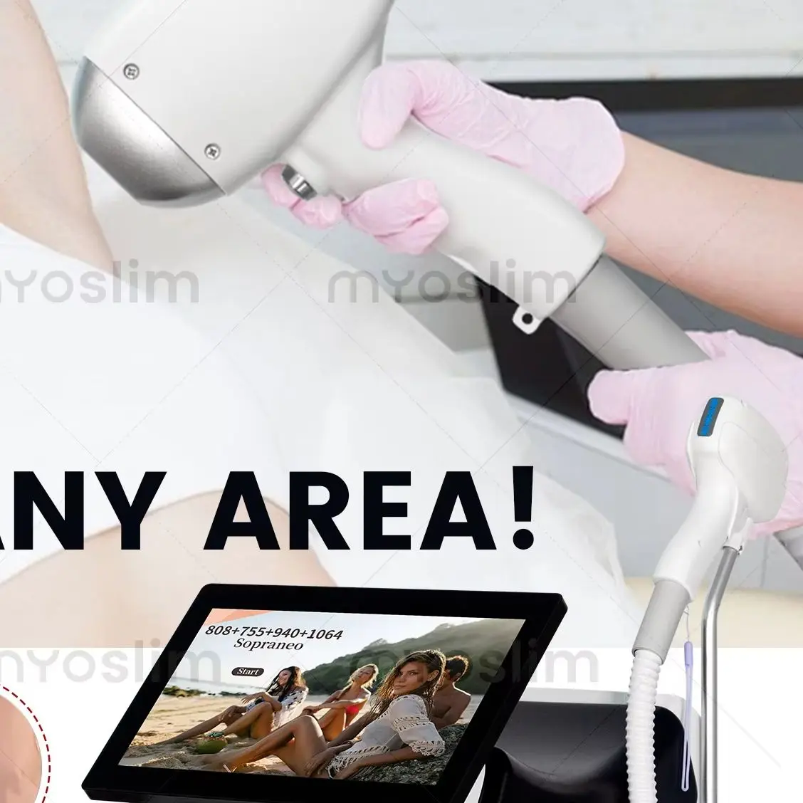 Diode Ice Titanium Laser FAC 4 Waves Portable 5000w Soprano Body Hair Removal Machine 808nm 755 940 1064NM Device
Diode Ice Titanium Laser FAC 4 Waves Portable 5000w Soprano Body Hair Removal Machine 808nm 755 940 1064NM Device