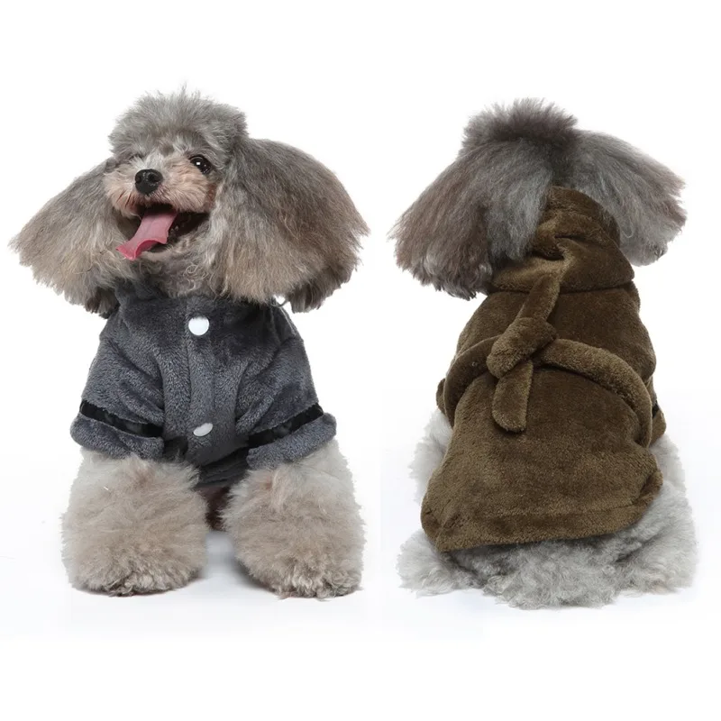 Puppy Puppy Cat Bathrobe Hooded Thick Comfortable Clothing Pet Cat Dog Cotton Wool Hoodie Winter Coat Dog Pajamas
Puppy Puppy Cat Bathrobe Hooded Thick Comfortable Clothing Pet Cat Dog Cotton Wool Hoodie Winter Coat Dog Pajamas